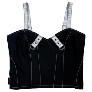 Royal Bones By Tripp Corset Crop Top